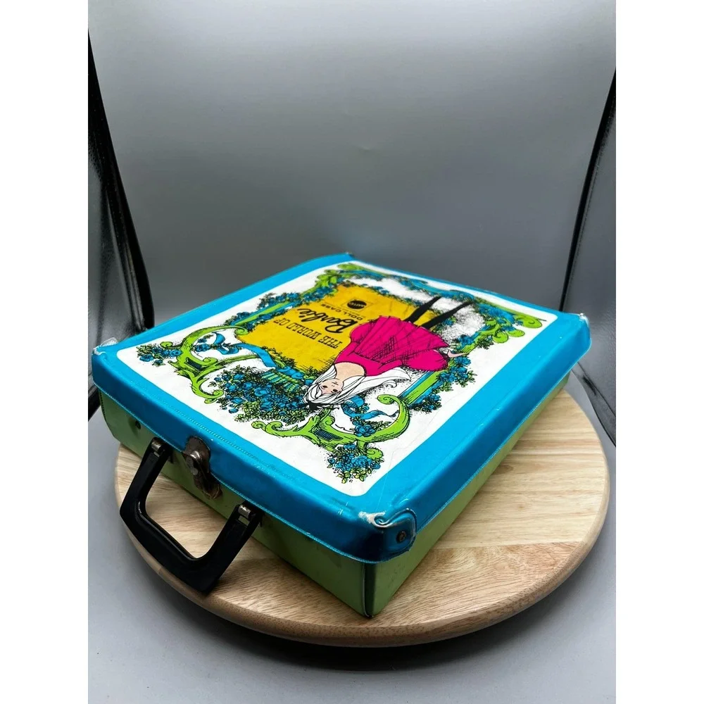 The World Of Barbie Doll Case #1002 Vintage 1968 Mattel + Accessories + Dress - Picture 7 of 16